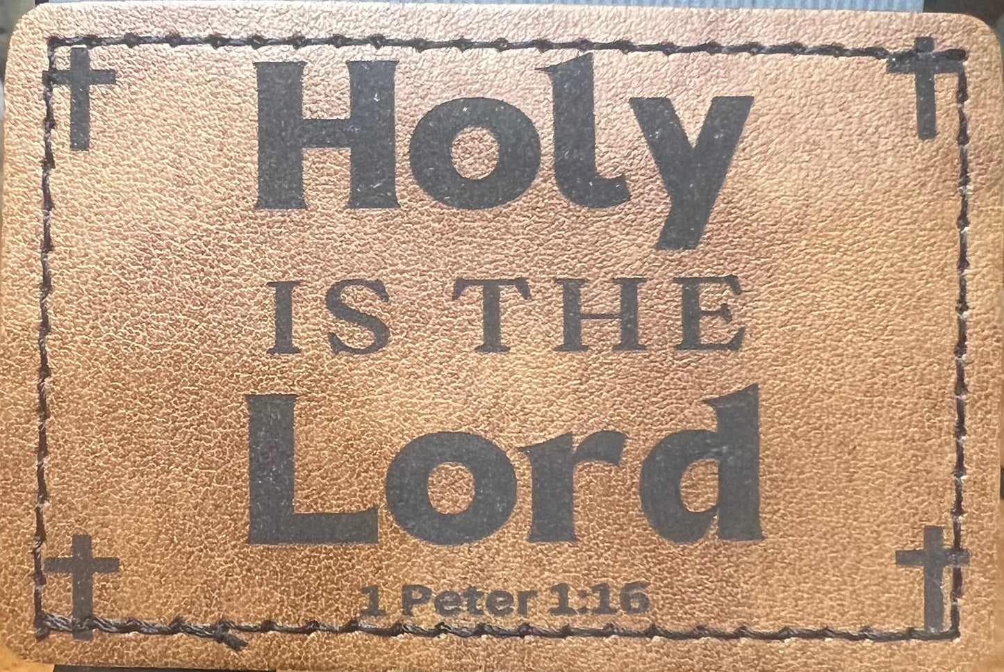 Holy is the Lord Hat Patch