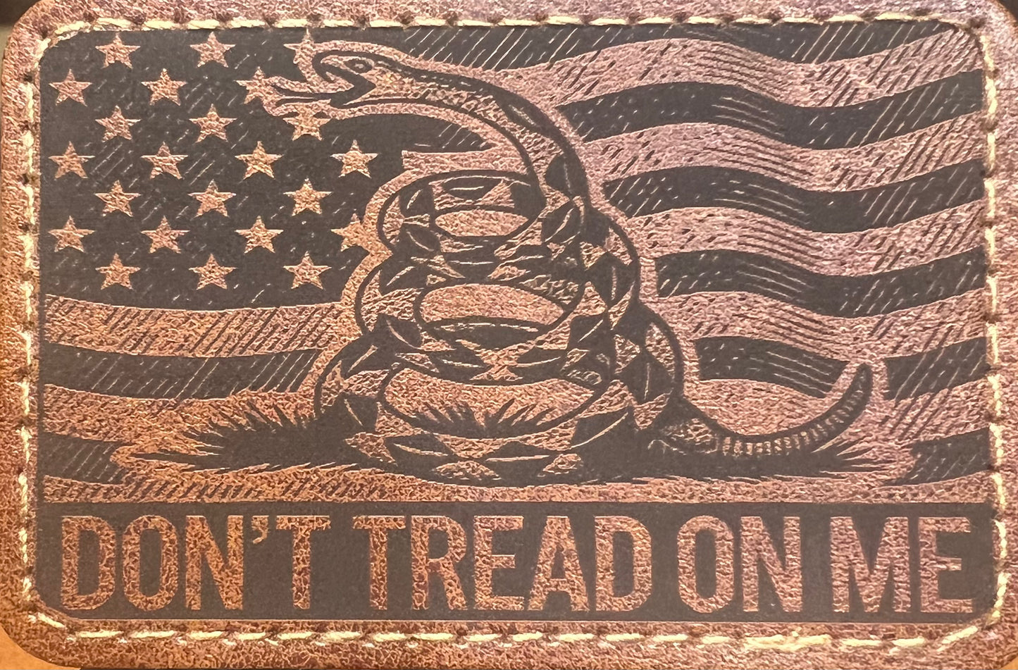 USA Patriot Hat Patch - Don’t Tread On Me