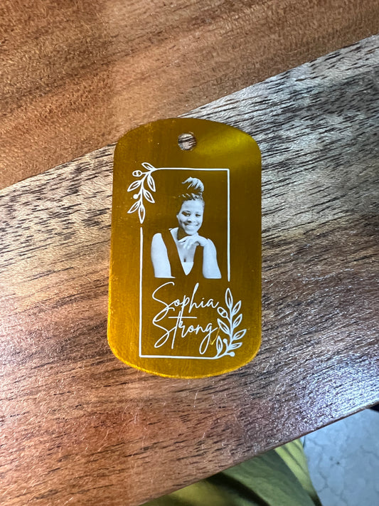 Personalized Engraved Dog Tag Necklaces
