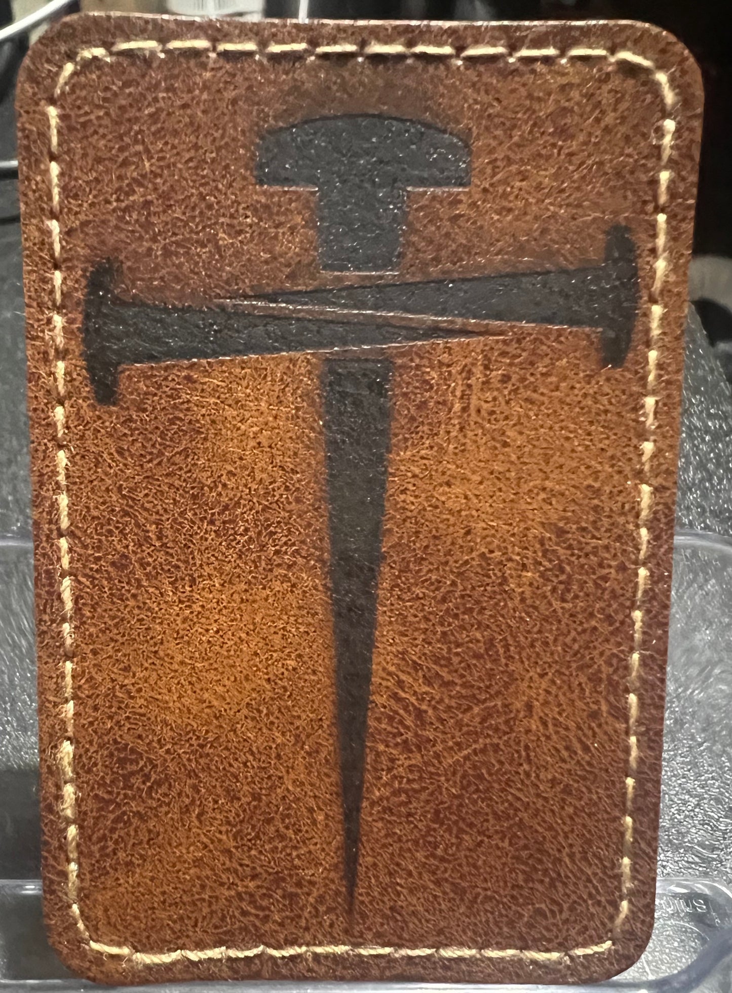Hat Patch - Nail Cross