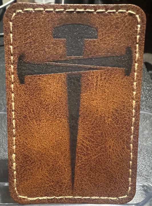 Hat Patch - Nail Cross